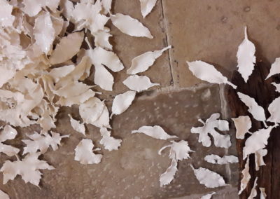 Fluidité ( détail 2) - Porcelaine